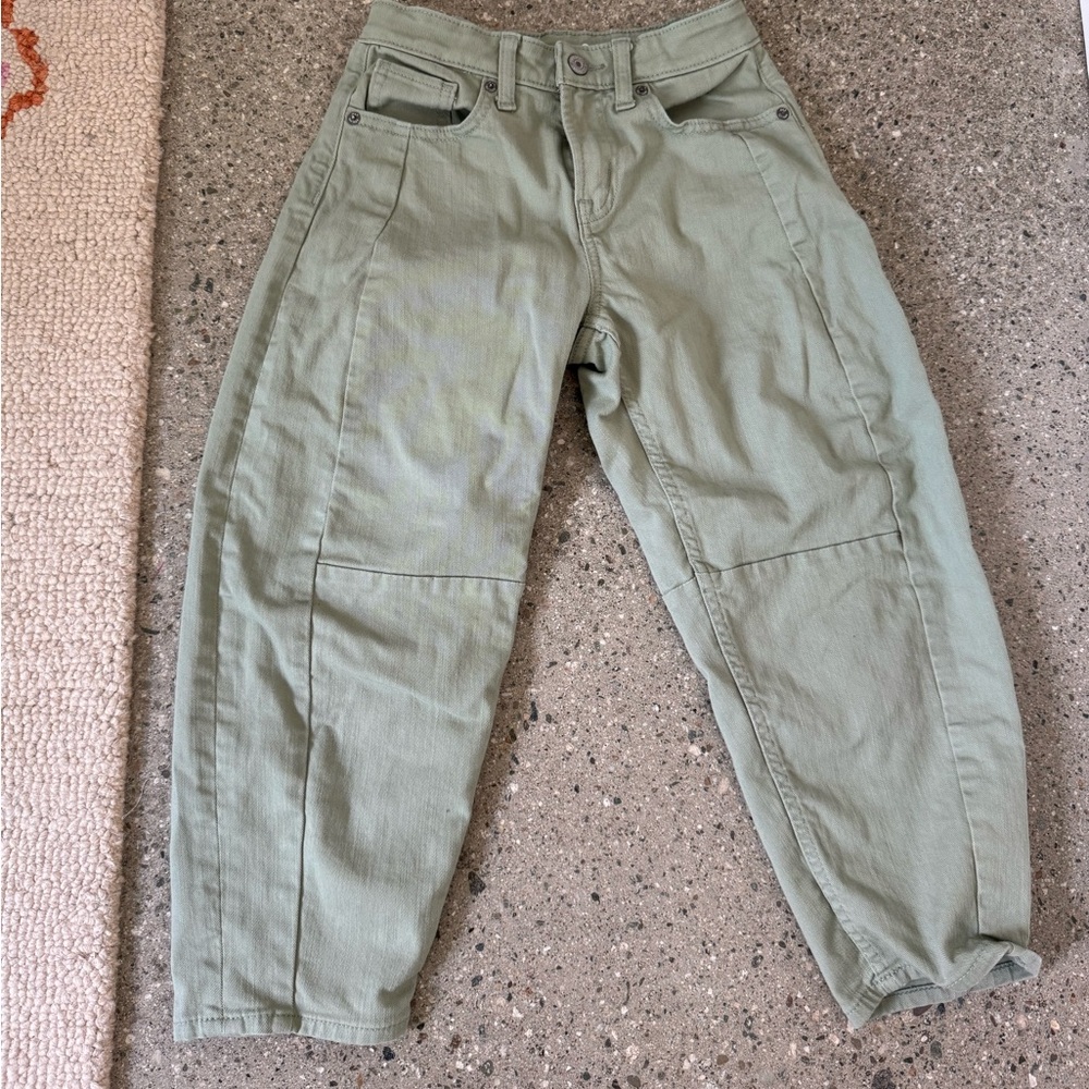 Gap kids barrel jeans